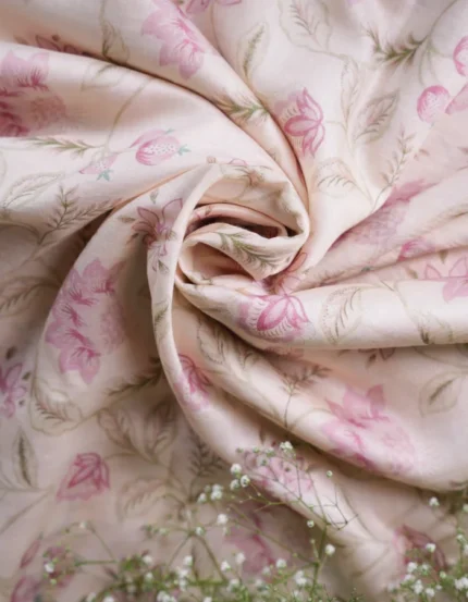 PRINTED SILK COTTON