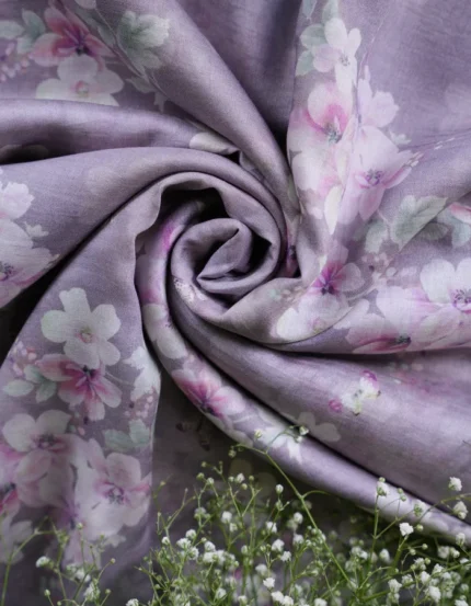 PRINTED SILK COTTON