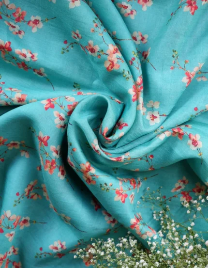 PRINTED SILK COTTON