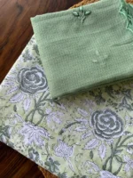 COTTON TOP AND KOTA DUPATTA - Image 3