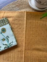 CHANDERI TOP AND CHANDERI DUPATTA - Image 3