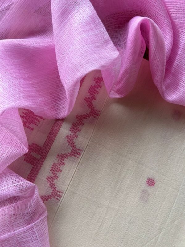 JAMDANI COTTON AND SHIBORI KOTA DUPATTA - Image 1