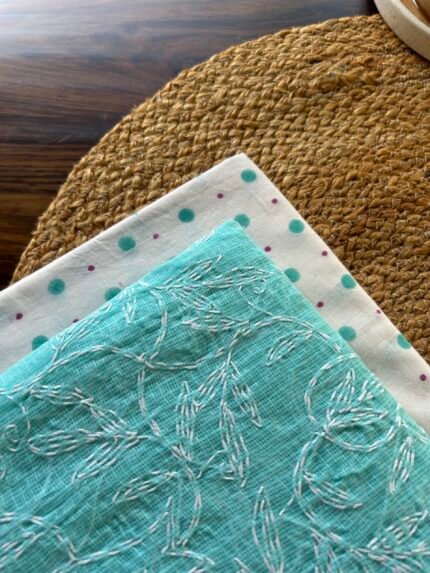 TEPCHI KOTA COTTON TOP AND HANDBLOCK PRINTED BOTTOM