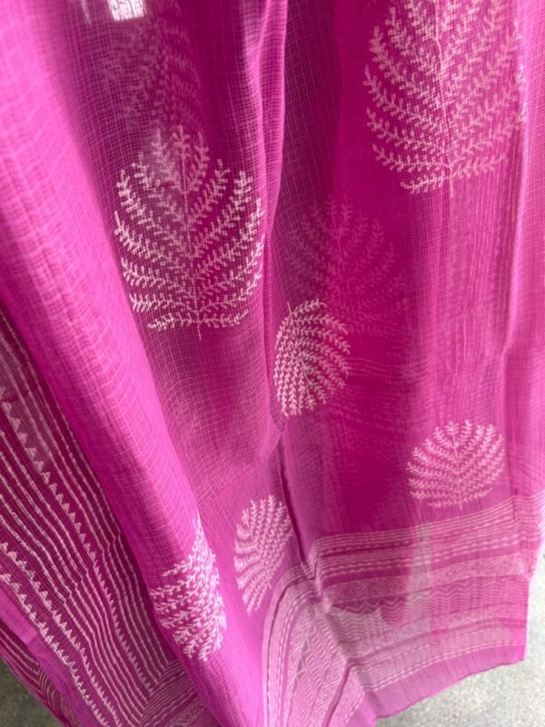 WhatsApp Image 2025-08-10 at 18.38.08 (1) IKAT COTTON TOP AND HANDBLOCK PRINTED KOTA DUPATTA - Image 5