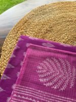 IKAT COTTON TOP AND HANDBLOCK PRINTED KOTA DUPATTA - Image 3