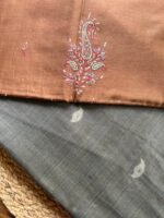 CHANDERI TOP AND SOZNI CHANDERI DUPATTA - Image 4