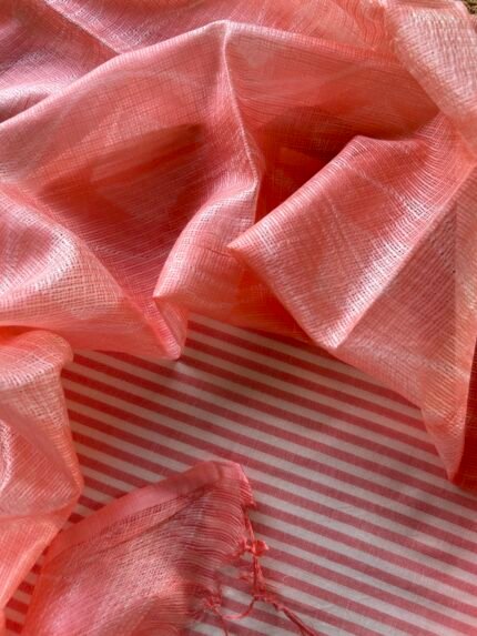 COTTON STRIPES AND KOTA SILK DUPATTA