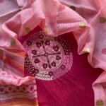 COTTON TOP AND KOTA PRINTED DUPATTA