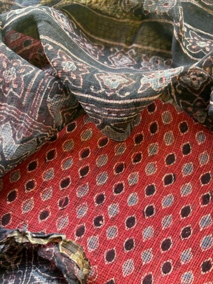 AJRAK KOTA TOP AND DUPATTA