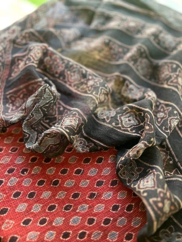 IMG_5508 AJRAK KOTA TOP AND DUPATTA - Image 2