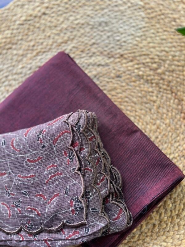 IMG_5658 COTTON TOP AND AJRAK KOTA DUPATTA - Image 4