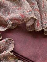 COTTON TOP AND AJRAK KOTA DUPATTA