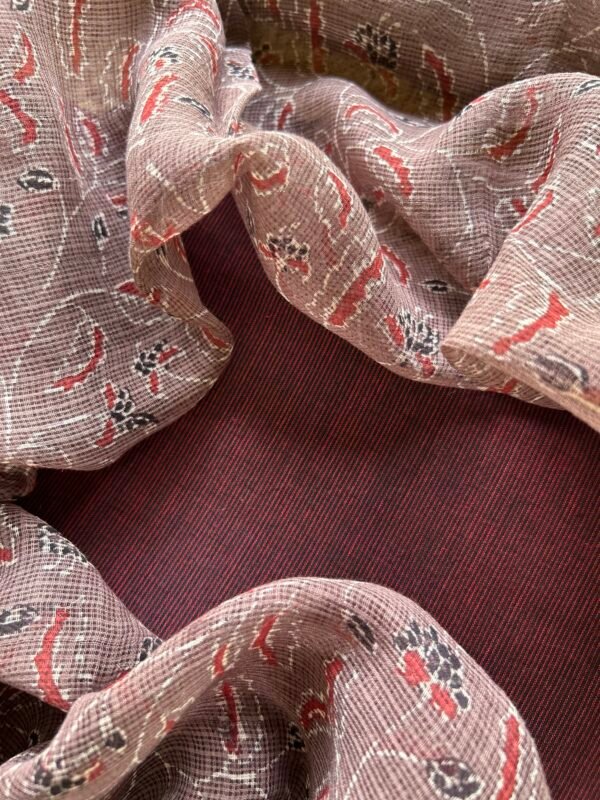 IMG_5661 COTTON TOP AND AJRAK KOTA DUPATTA - Image 2