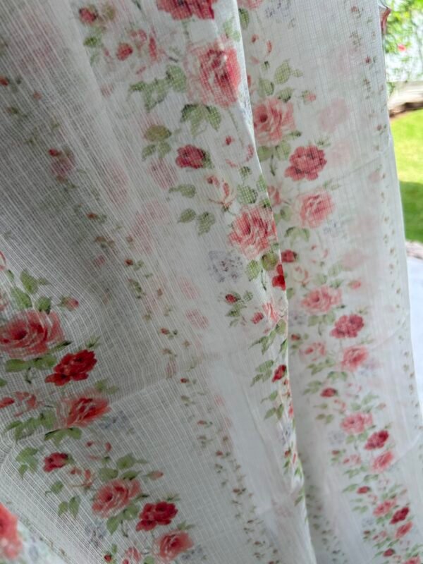 IMG_5670 LINEN TOP AND KOTA PRINTED DUPATTA - Image 6