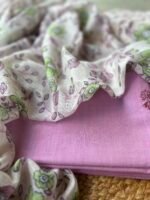 COTTON EMBROIDERY TOP AND PRINTED KOTA DUPATTA