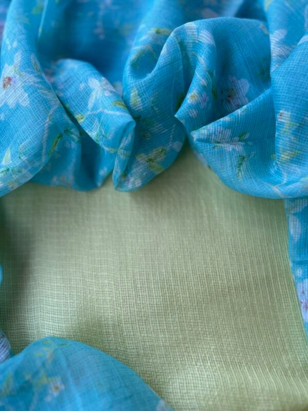 IMG_5845 SILK KOTA TOP AND KOTA COTTON PRINTED DUPATTA - Image 1