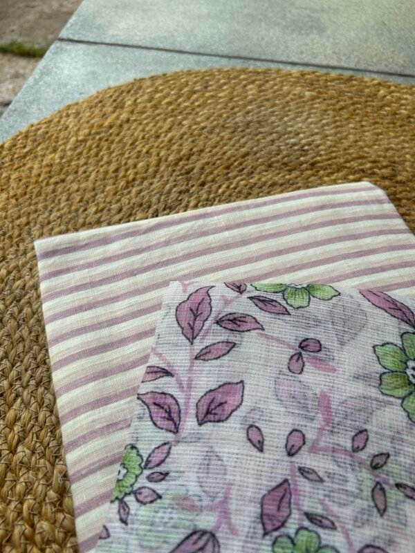 IMG_5848 LINEN TOP AND KOTA PRINTED DUPATTA - Image 6