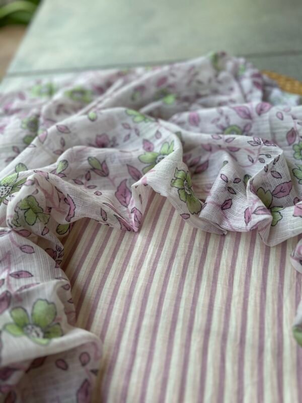 IMG_5852 LINEN TOP AND KOTA PRINTED DUPATTA - Image 2