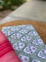 PRINTED COTTON TOP AND ORGANZA DUPATTA - Image 2