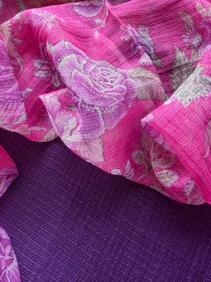 SILK KOTA TOP AND KOTA PRINTED DUPATTA