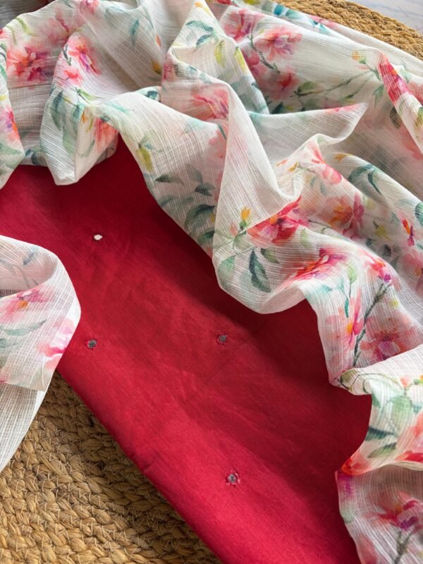 IMG-20251016-WA0034 MUL CHANDERI SILK TOP AND KOTA PRINTED DUPATTA - Image 3