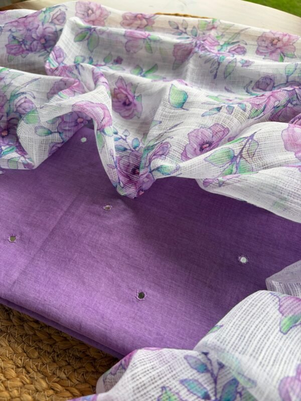 IMG-20251016-WA0040 MUL CHANDERI SILK TOP AND KOTA PRINTED DUPATTA - Image 1