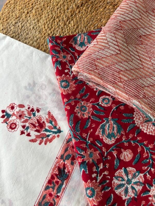 COTTON TOP AND BOTTOM WITH KOTA PRINTED DUPATTA - Image 5