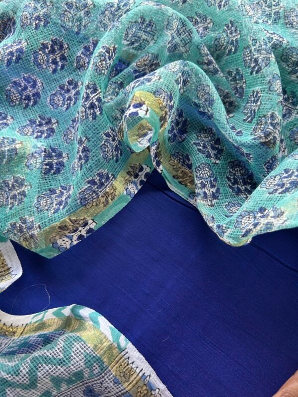 IMG_6077 SILK COTTON TOP AND KOTA PRINTED DUPATTA - Image 3