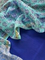SILK COTTON TOP AND KOTA PRINTED DUPATTA - Image 5