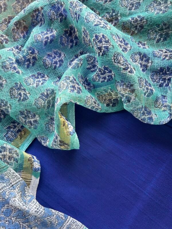 IMG_6081 SILK COTTON TOP AND KOTA PRINTED DUPATTA - Image 5