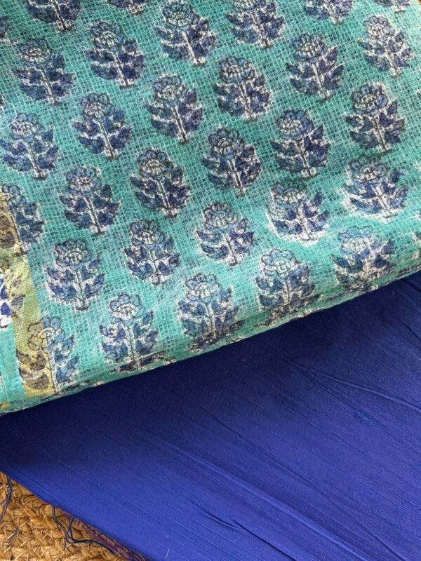 IMG_6082 SILK COTTON TOP AND KOTA PRINTED DUPATTA - Image 2