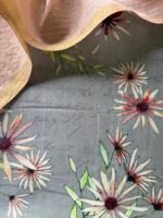 CHANDERI PRINTED TOP AND CHANDERI DUPATTA - Image 4