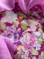 PRINTED SILK COTTON TOP AND LINEN DUPATTA - Image 3