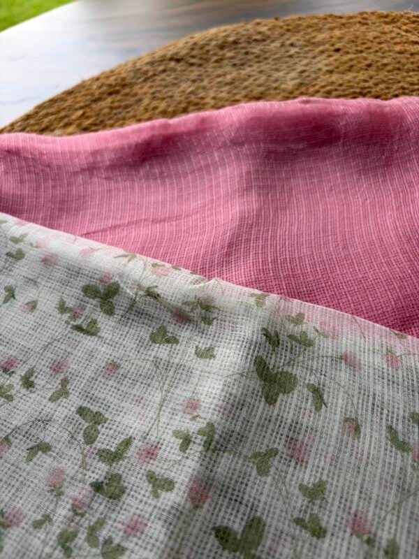 SILK KOTA TOP AND KOTA PRINTED DUPATTA - Image 4