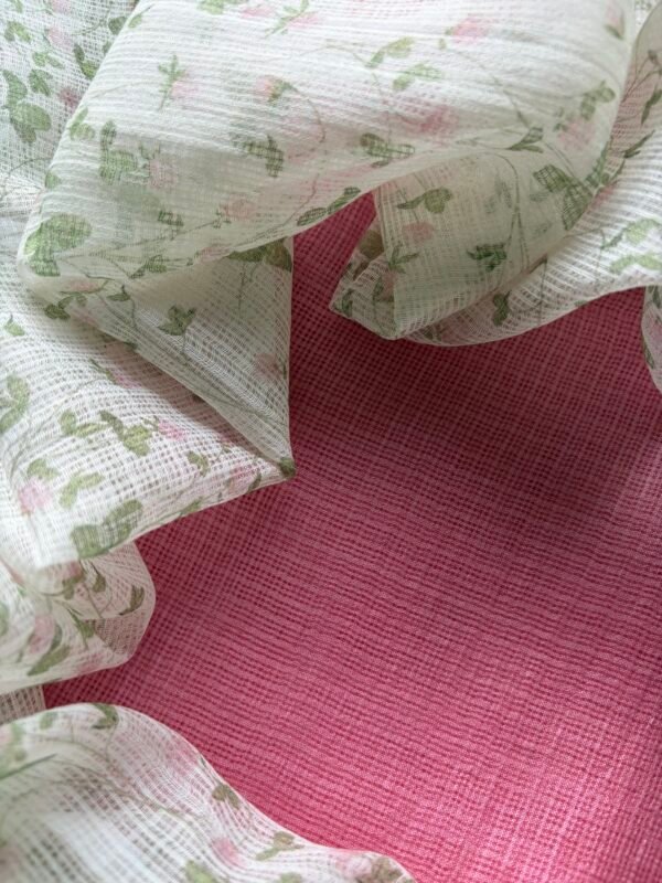 SILK KOTA TOP AND KOTA PRINTED DUPATTA - Image 1