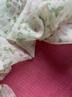 SILK KOTA TOP AND KOTA PRINTED DUPATTA - Image 5