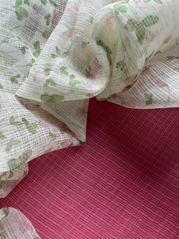 SILK KOTA TOP AND KOTA PRINTED DUPATTA - Image 5