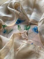 PRINTED SILK COTTON TOP AND LINEN DUPATTA - Image 3