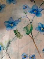 PRINTED SILK COTTON TOP AND LINEN DUPATTA - Image 2