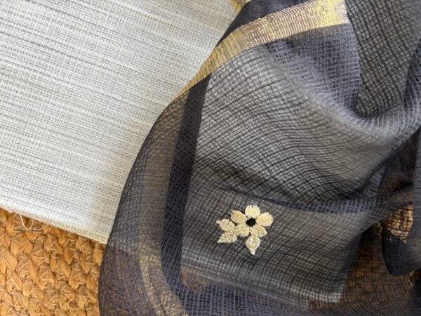 COTTON TOP AND KOTA EMBROIDED DUPATTA - Image 7