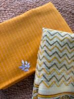 COTTON  EMBROIDED TOP AND KOTA PRINTED DUPATTA - Image 3