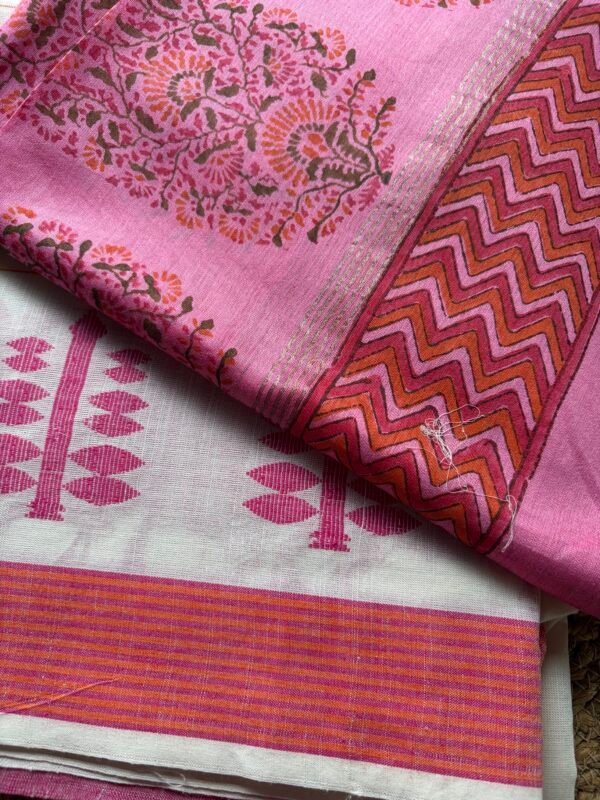 IMG_7155 COTTON TOP AND CHANDERI DUPATTA - Image 4