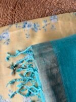 PRINTED SILK COTTON TOP AND LINEN DUPATTA - Image 2