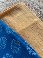 CHANDERI SILK COTTON TOP AND LINEN DUPATTA - Image 4