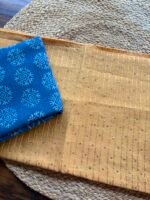 CHANDERI SILK COTTON TOP AND LINEN DUPATTA - Image 2