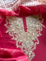COTTON KASHMIRI AARI WORK TOP BOTTOM AND DUPATTA - Image 4