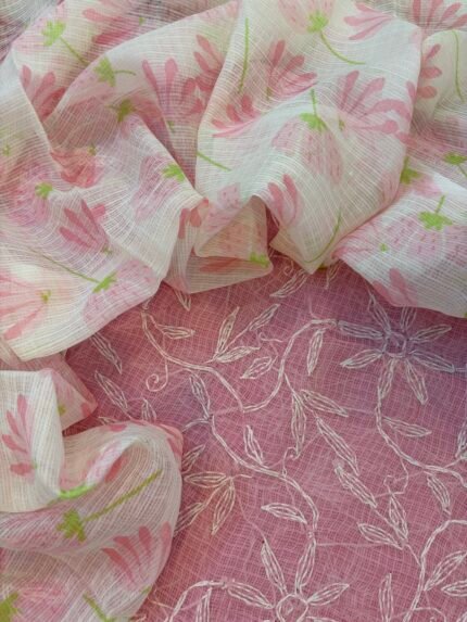 TEPCHI KOTA TOP AND PRINTED KOTA DUPATTA