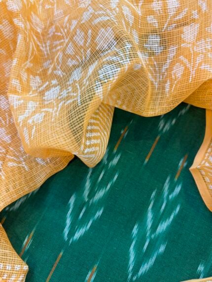 IKAT TOP AND KOTA PRINTED DUPATTA