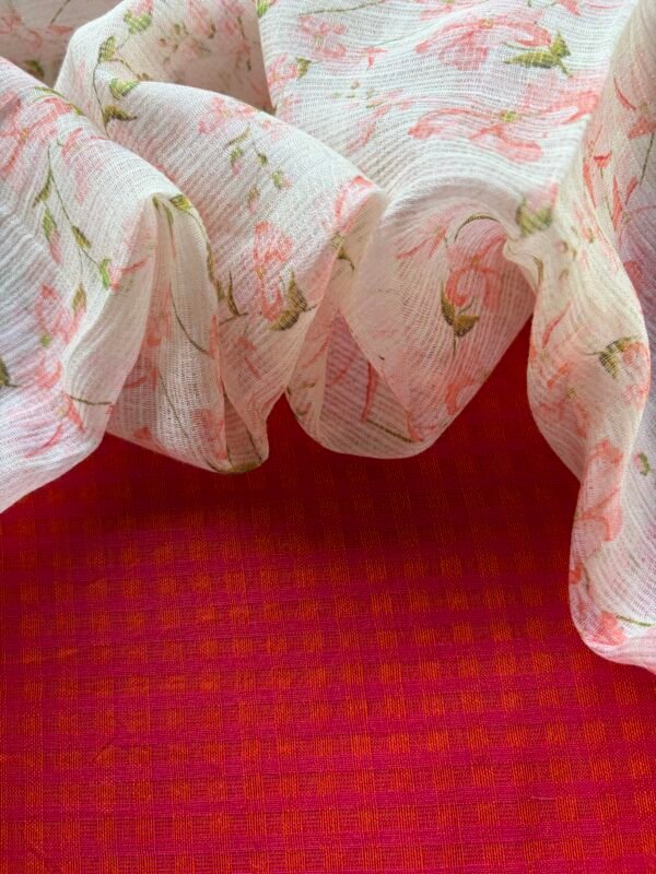 COTTON TOP AND PRINTED KOTA DUPATTA - Image 7