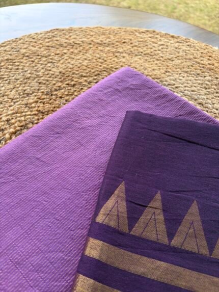 CHANDERI TOP AND COTTON SILK DUPATTA